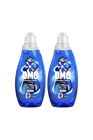 Omo Express Fresh Ultra Beyaz Sıvı Çamaşır Deterjanı 2 x 1480 ML