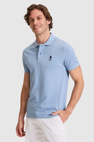 U.s. Polo Assn. Erkek Mavi Tişört Basic 50324998-vr036