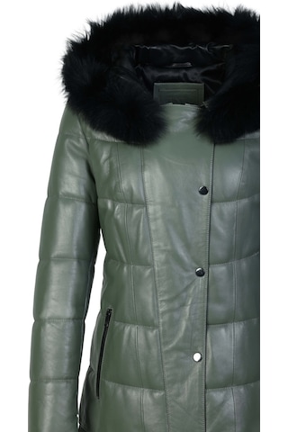 Tamer Tanca Kadın Hakiki Deri Su Yeşili Deri Mont 571 Z-361 Byn Derımont Sk23/24 Mınt Derı