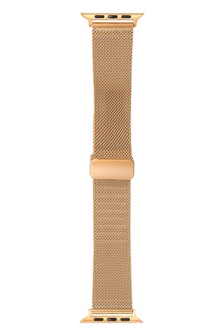 Apple Watch 40mm Uyumlu Kordon Hasır Metal Mıknatıs Tokalı Zore Krd-85 Kayış