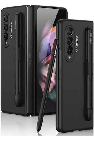 Samsung Galaxy Uyumlu Z Fold 3 Kilif S Pen Kalem Yuvali Kapak 524144602