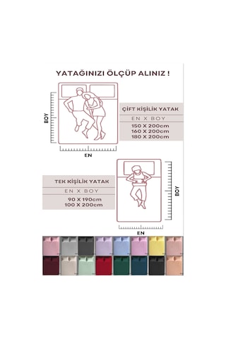 İqon Ranforce Dokuma Lastikli Çarşaf Takımı Tek Kişilik - 21 Renk Bordo