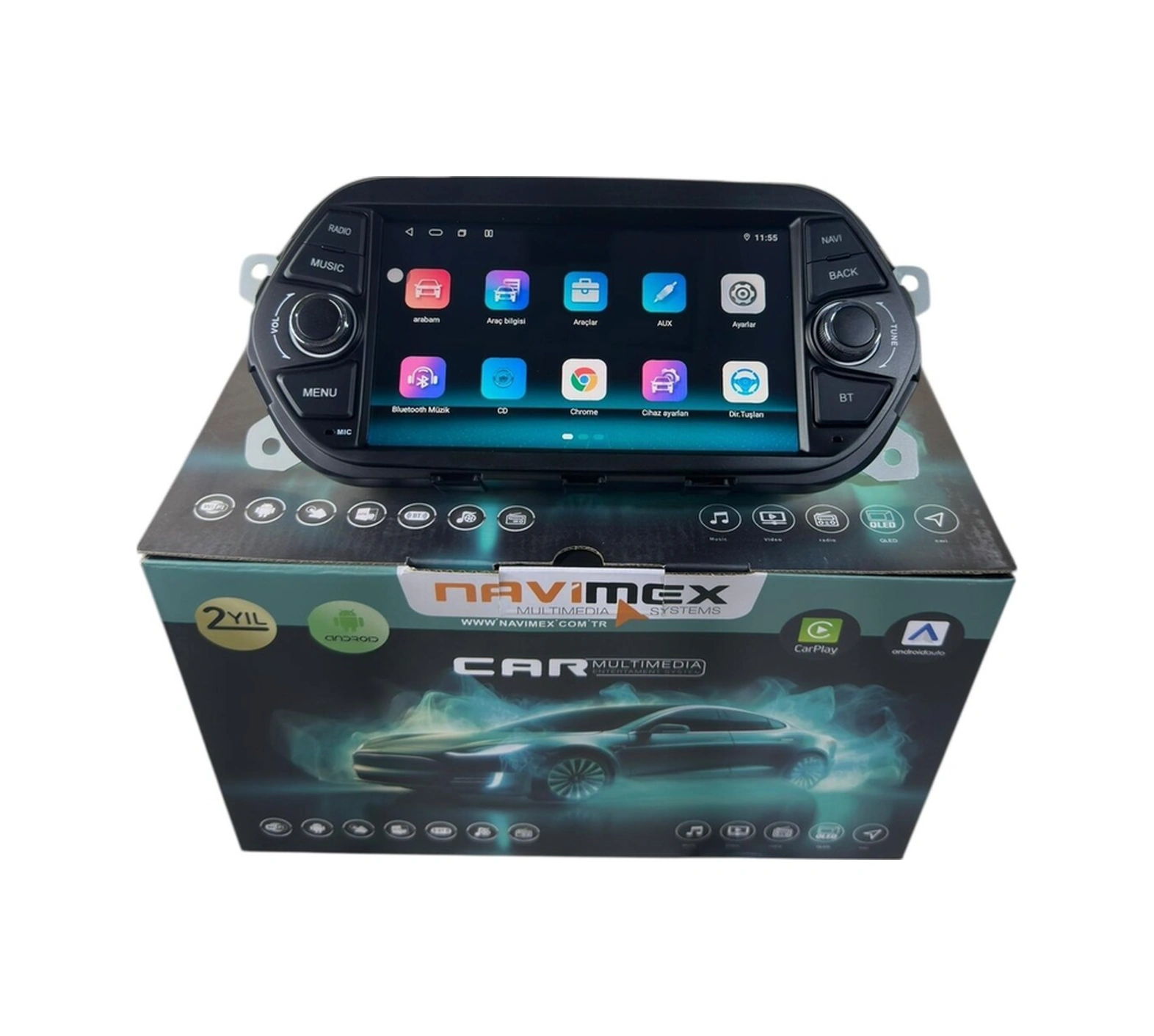 Fiat Egea Navimex 4-64 Fanlı Profesyonel Tam Oem 7"