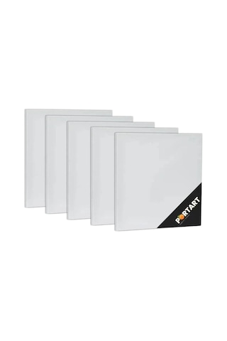 Lona Sanat Tuval%100 Pamuk 25x25 Cm 5'li Paket Diğer