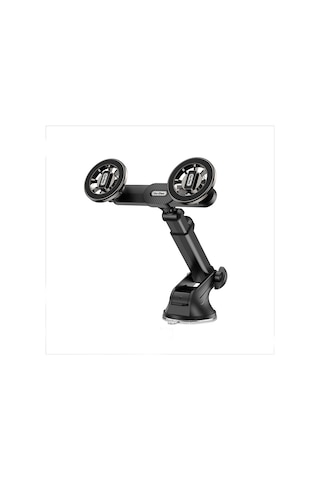 Go Des Gd-hd363 360 Derece Dönebilen Uzatılabilir 2in1 Araç Telefon Tutucu Siyah