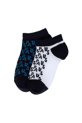 U.s. Polo Assn. Erkek Çocuk Beyaz Çorap Patik 50311345-vr013 Beyaz