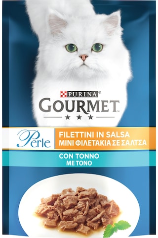 Purina Gourmet Perle Izgara Ton Balıklı Pouch Yetişkin Kedi Yaş Maması 85 G