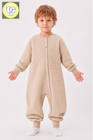 Babyhola Begı Kapitone 1.5 Tog Unisex Bebek Uyku Tulumu 2704 Kahverengi