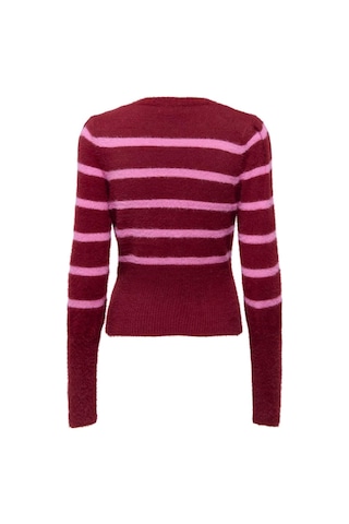 Only Onlpıumo Ls Puff Strıpe O-neck Cc Knt Kırmızı15324211 Kırmızı
