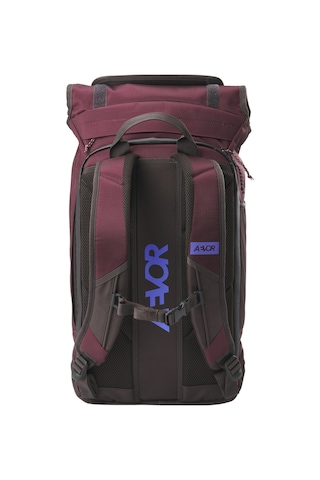 Aevor Trıp Pack 26l Dizüstü Bilgisayar Bölmeli Sırt Çantası, Genişletilebilir, Su Itici Seyahat Çantası Bordo