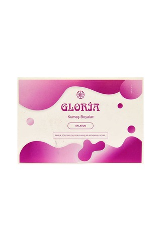Kumaş Boyası Eflatun 10gr Pkt