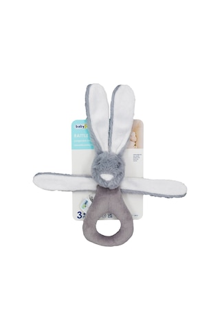 Tutmalı Peluş Mini Tavşan 842 Gri