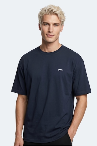 Slazenger Keane Erkek Oversıze Lacivert Tişört