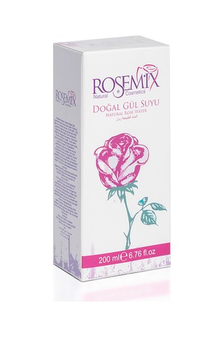 Rosemix - 643 - - Doğal Gülsuyu 200 Ml Cam Şişe - 2 Adetlik - Matxzngz - Set Ürün