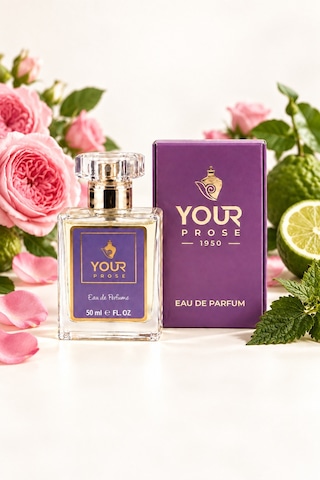 Your Prose K128 Gül, Müge Ve Paçuli Notalı Yeşil Çiçeksi Kadın Parfümü Edp 50 Ml - 8690352000012yp128
