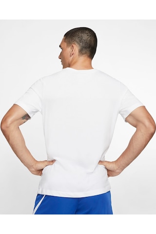 Nike Nıke Dri-fıt Erkek Tişört-7191 BEYAZ Beyaz