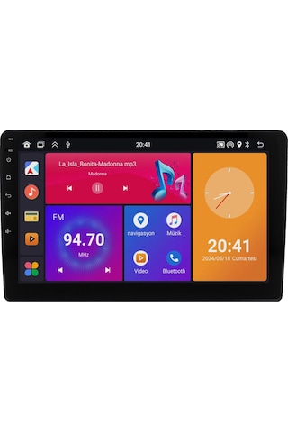 Citroen C5 Android Multimedya Sistemi 2009-2015 8+128 Gb 9"