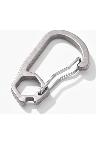 Yulong Skycity Hafif Ve Sağlam Titanyum Karabinalı Anahtarlık -