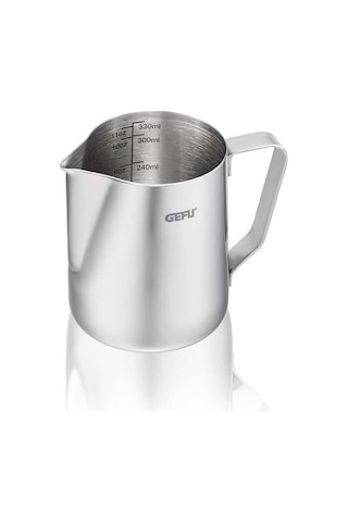Barısta Süt Sürahisi, Pot, Profesyonel Kalitede Süt Köpürtme, 350 Ml