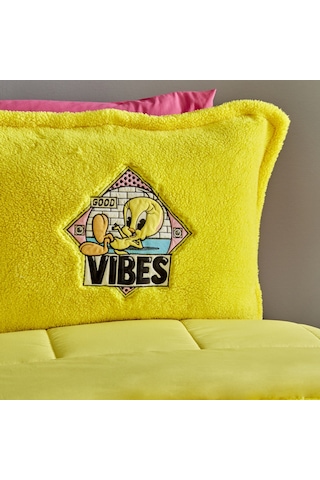 Karaca Home Looney Tunes Tweety Bird Tek Kişilik Comfort Set Sarı 203.12.01.0004