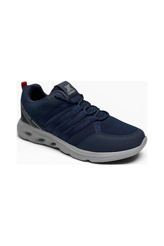 Luttoon 4138-26 Anorak Fashıon Anatomik Erkek Sneaker Lacivert Buz Kırmızı