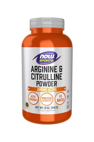 Now Foods Sports Arginine Arjinin &citrulline Amino Acids Powder