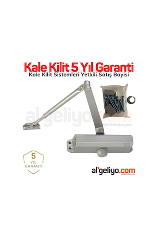 Kale Kd002-50-330 Kapı Hidroligi 3 Numara Gümüş