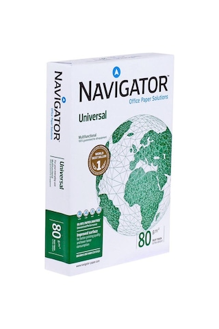Navigator Fotokopi Kağıdı A4 80 Gram 1 Koli 5'Li Paket 2500 Yapra