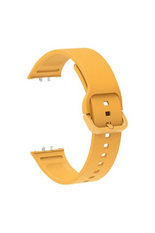 Kilifone - Samsung Watch Fit 3 Uyumlu - Kordon Silikon Kordon Strap Kayış Krd-110 - Siyah