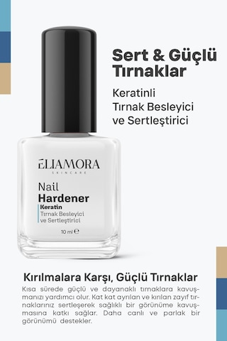 Eliamora Tırnak Keratin İçerikli 10 ML