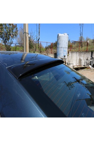 Skoda Octavia Arka Cam Üstü Spoyler Akrilik Abs Piano Black 20