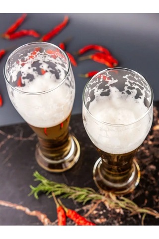 Pasabahce Bardaklar Cam 415 Ml Set 2 Adet. Bira 40777920 Beyaz