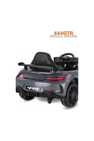 444 Gtr Sport Akülü Araba 12v Uzaktan Kumandalı Beyaz