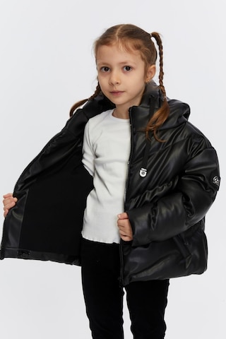 Benitto Kids Kız Çocuk Şişme Mont 51320 Siyah