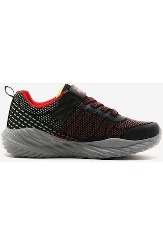 Skechers Nitro Sprint - Karvo Büyük Erkek Çocuk Siyah Spor Ayakkabı 403753L Bkrd