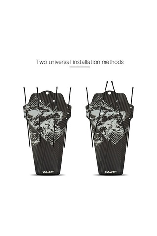 Pazly Takım Seti Renkli Ön Ve Arka Bisiklet Çamur Lastiği Koruması Hc 1 Çok Renkli Çok Renkli