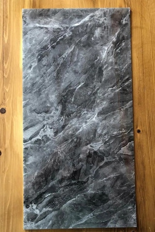 10 Adet 60x30 Gri Mermer Desenli Kendinden Yapışkanlı Duvar Paneli