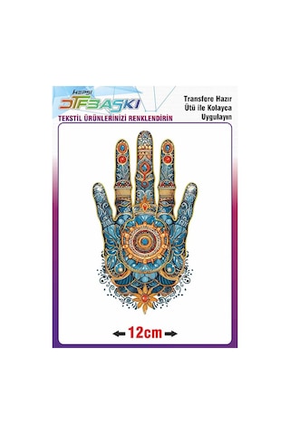 Ütü İle Kumaşa Yapışan Baskı 2278