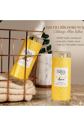 Vanilya Aromalı Vücut Body Splash