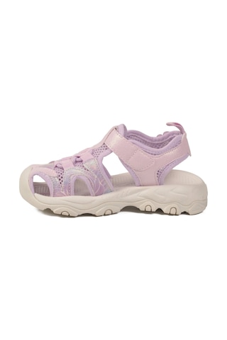 United Colors of Benetton Lila Cırtlı Hafif Kız Çocuk Sandalet Bnı-11408 P