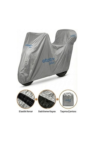 Arora Max-t Motosiklet Brandası Motor Branda Gri