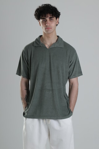 Cocopelli Yazlık Havlu Kumas T-shirt Coc1838 Haki