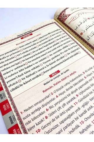 Merve Yayınları Bilgisayar Hatlı 41 Yasin Rahle Boy - Elmalılı Muhammed Hamdi Yazır