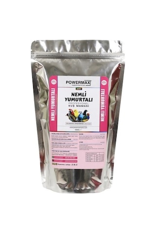 Powermax Nemli Yumurtalı Özel Mama 1 KG Powermax Nemli Yumurtalı Özel Mama 1 KG