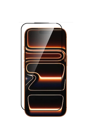 Pp Apple iPhone 17 Pro Max Uyumlu Anti Statik Ekran Koruyucu Toz Tutmayan Kırılmaz Cam