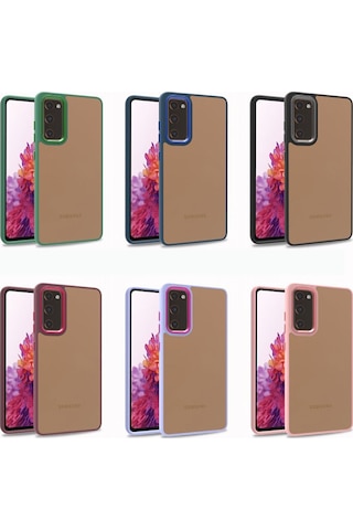 Galaxy S20 Fe Uyumlu Zore Flora Kılıf-lila Lila