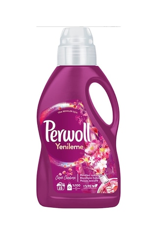 Perwoll Renkli Yenileme Çiçek Cazibesi Sıvı Çamaşır Deterjanı 12 x 1 L