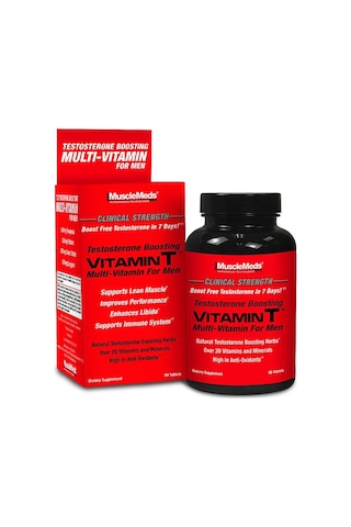 Musclemeds Vitamin T Tribulus+fenugreek+niacin+boron 90 Ta...