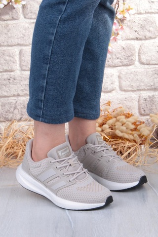 Jump 35132 Hafif Rahat Orijinal Ürün Sneaker Kadın Spor Ayakkabı Krem