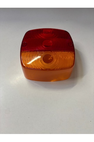 1 Adet Stop Camı Ekskavatör Kepçe Kare Stop Lamba Camı Jcb Hidromek Volvo Tc56 Karavan Ölçüsü 12x12cm